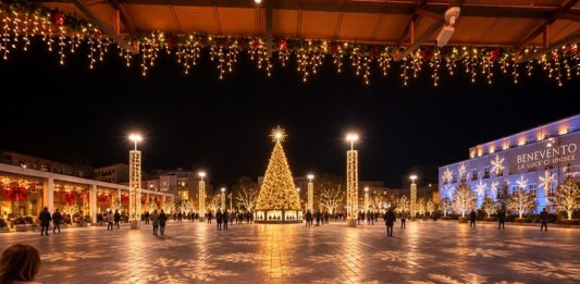 ‘InCanto di Natale’, eventi e promozione del patrimonio culturale della città: spesa di 600mila euro, l’albero di 20 metri in piazza Risorgimento