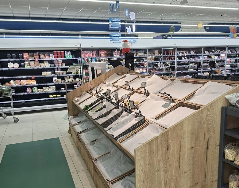 supermercati vuoti
