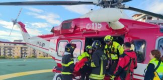 Paura sul Taburno: ragazze finiscono in un dirupo, salvate grazie all’intervento dell’elicottero e dei Vigili del Fuoco