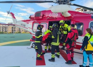 Paura sul Taburno: ragazze finiscono in un dirupo, salvate grazie all’intervento dell’elicottero e dei Vigili del Fuoco